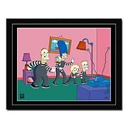 Simpsons Couch Gag: Mimes Pix-Cel